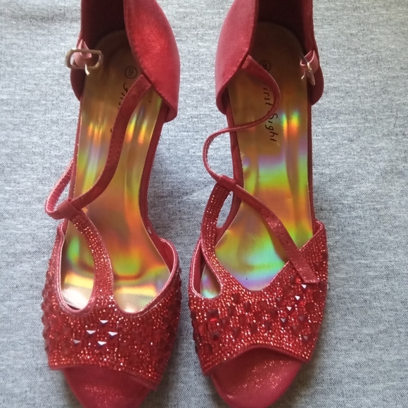first sight Shoes - Elegant Red Women's Shoes